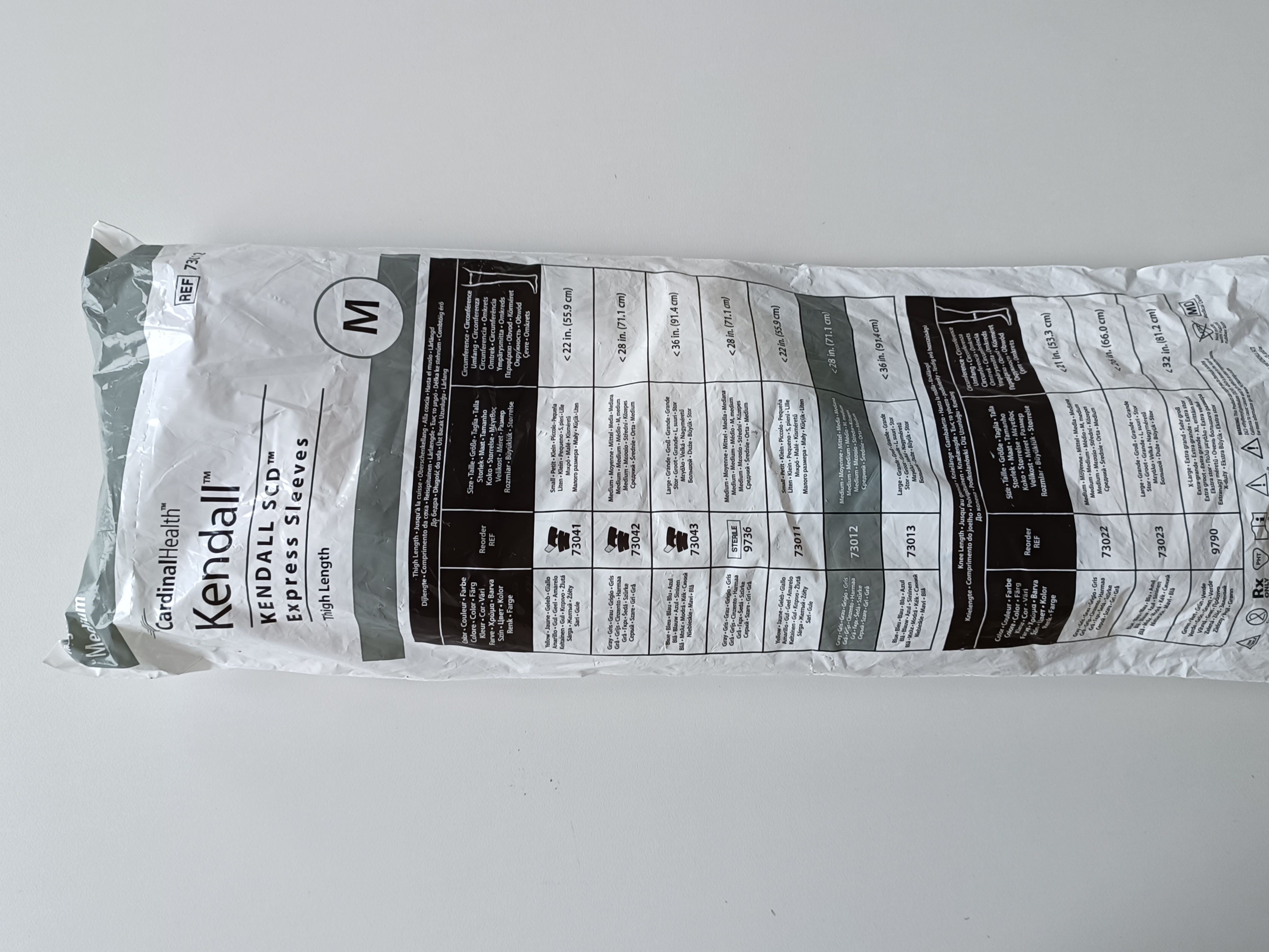 柯惠血栓泵SCD700耐用型腿長型腿套73012