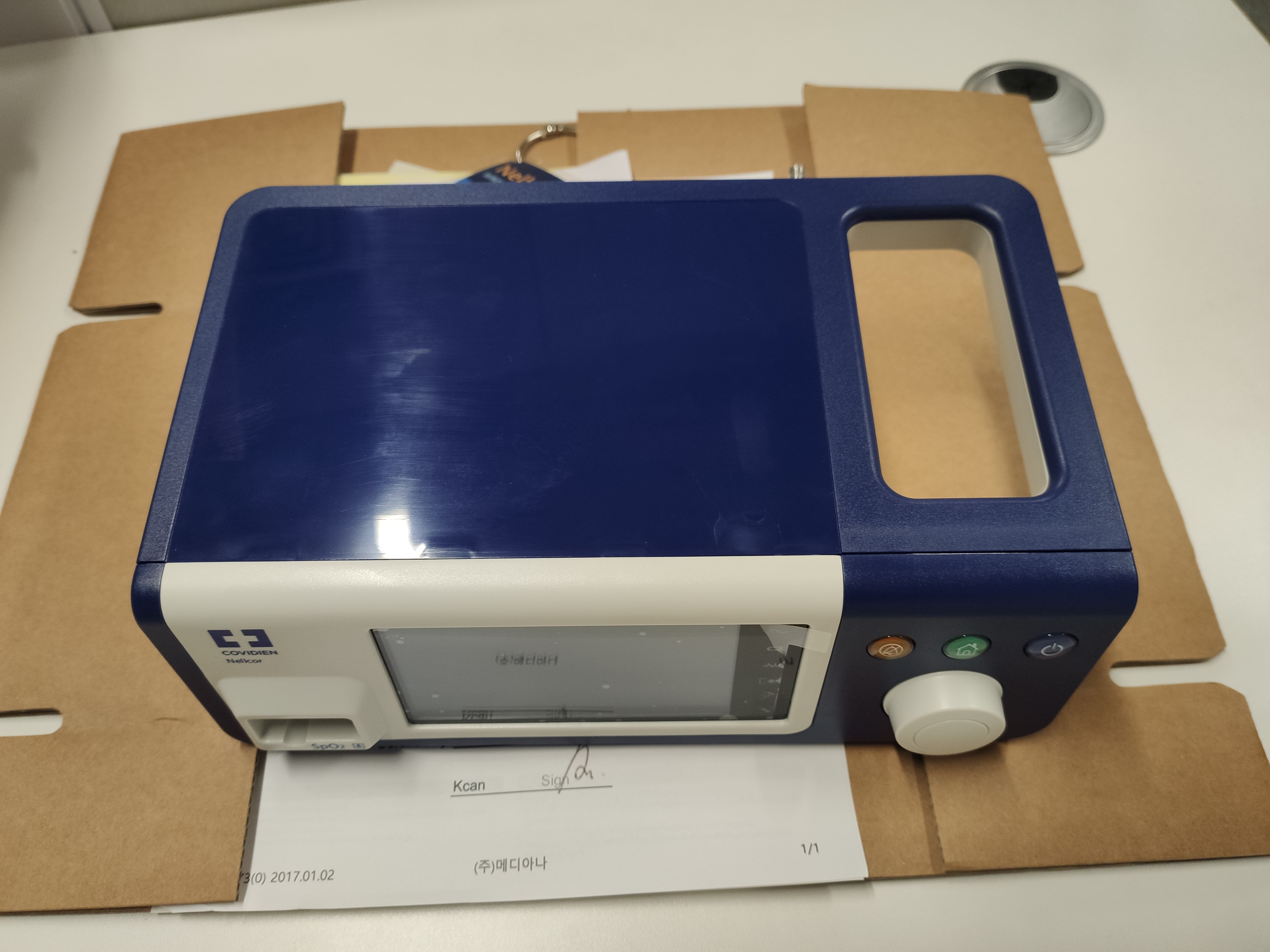 柯惠便攜式血氧儀