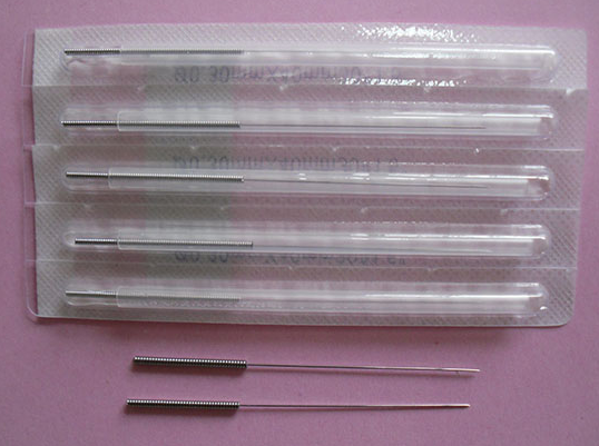 河南泉河針灸針無菌平柄針