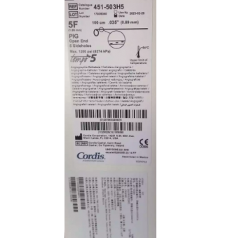 美國(guó)康蒂思Cordis造影導(dǎo)管451-503H5