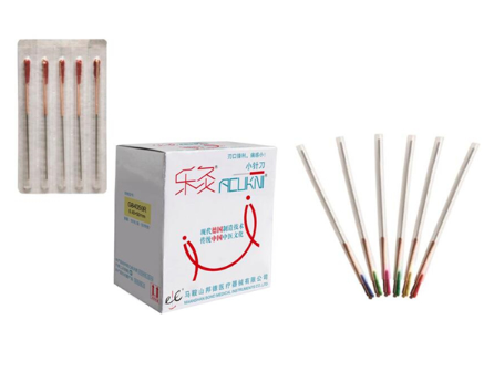 馬鞍山邦德樂(lè)灸小針刀CJ(R)型傳統(tǒng)銅柄有管小針刀（刃針）