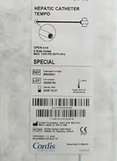 美國康蒂思Cordis造影導管SRD5601