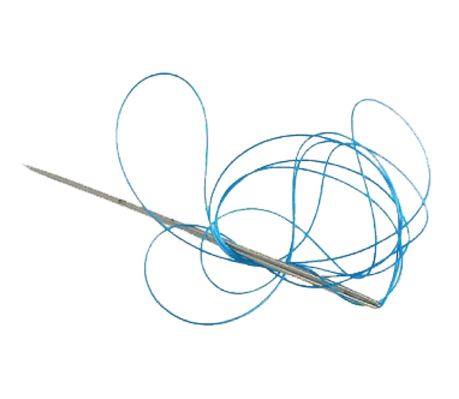 江蘇三聯(lián)星海帶線荷包縫合針SZX-56