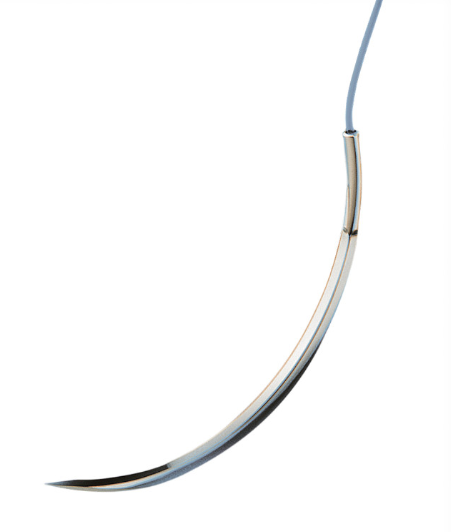 美國優(yōu)視U.S.IOL帝恩帝D&D非吸收性縫合線帶針US-5002LZN規(guī)格10-0